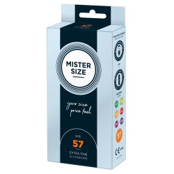 Prezerwatywy Mister Size 57mm (10 szt)