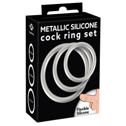 Zestaw 3 silikonowych pierścieni erekcyjnych