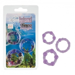 Island Rings Purple 3 Pierścienie erekcyjne
